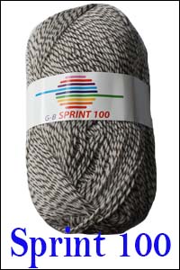 GB Sprint 100 sokkenwol